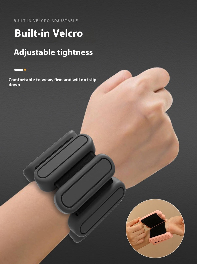 Silicone Weight-bearing Bracelet Yoga Fitness Running Weight Gain Sports Bracelet
